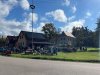 Rybí hody - pohled na obecní úřad